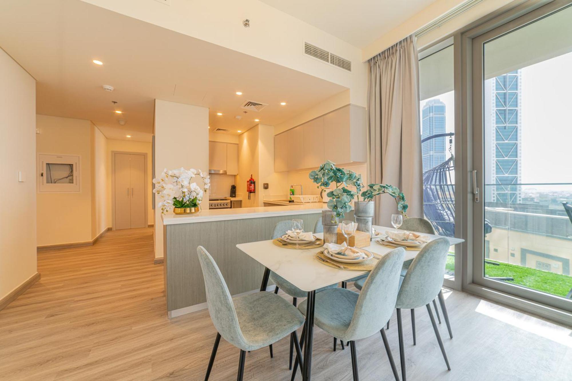 First Class 2Br With Full Dubai Boulevard View Exteriér fotografie