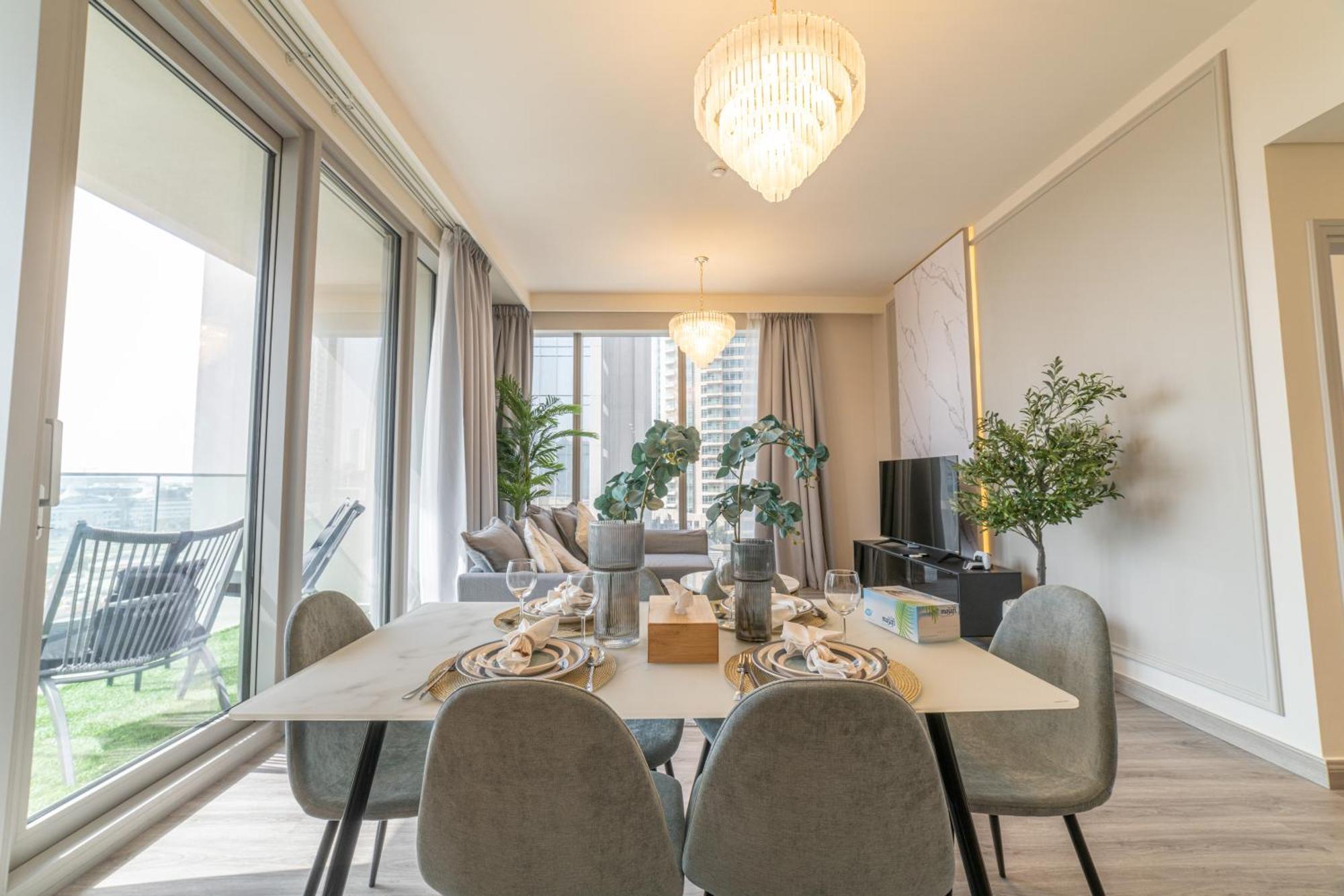 First Class 2Br With Full Dubai Boulevard View Exteriér fotografie