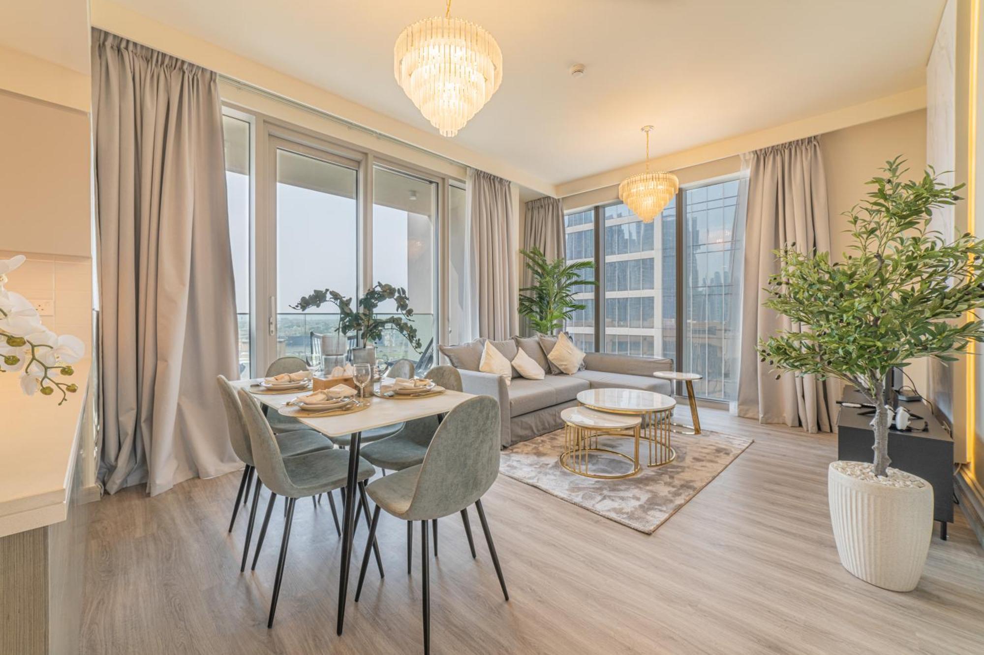 First Class 2Br With Full Dubai Boulevard View Exteriér fotografie
