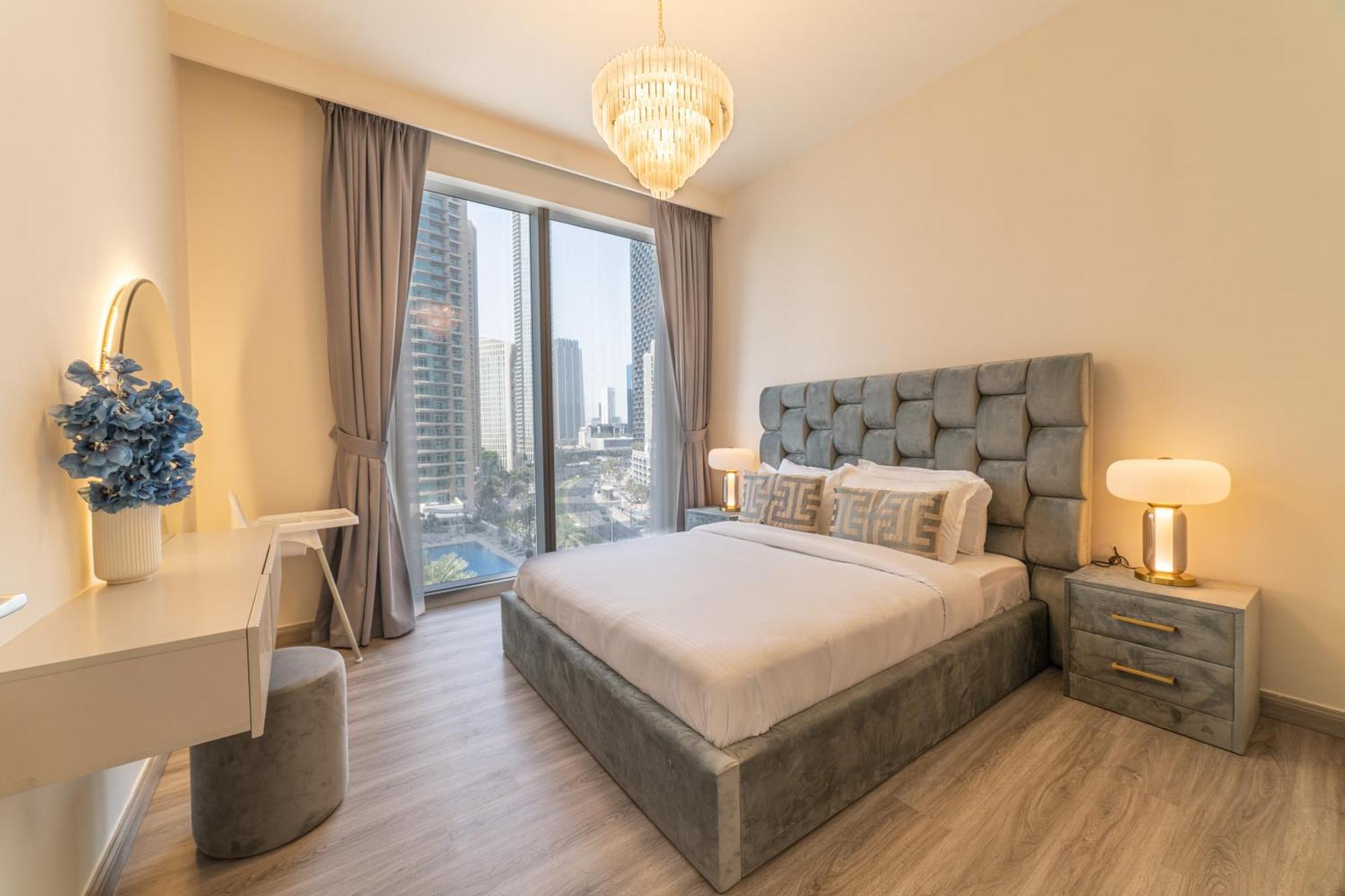 First Class 2Br With Full Dubai Boulevard View Exteriér fotografie