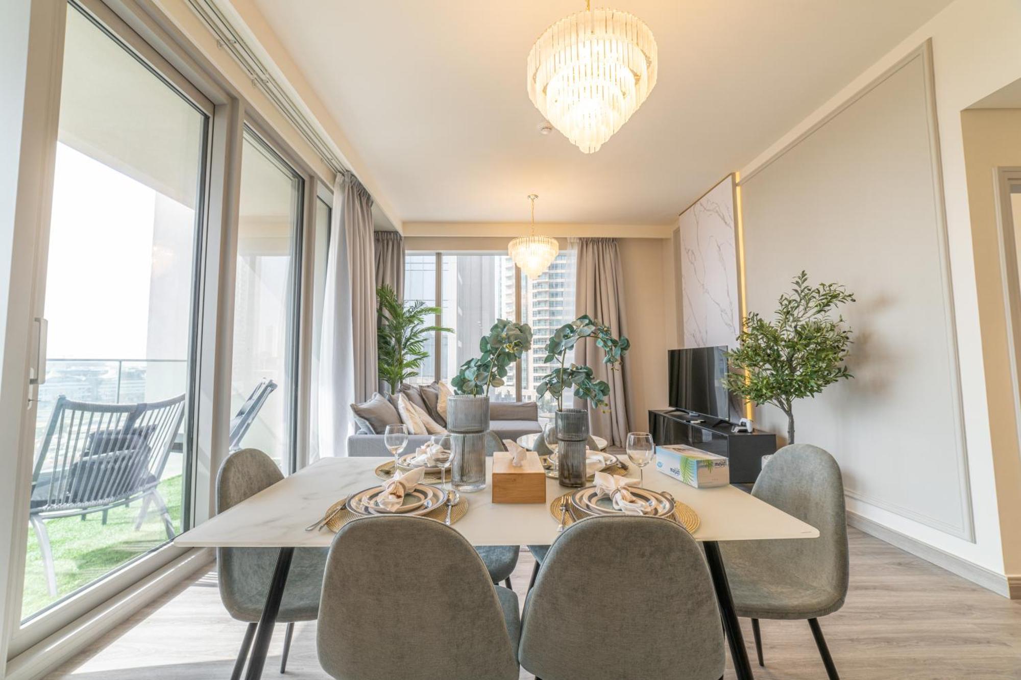 First Class 2Br With Full Dubai Boulevard View Exteriér fotografie